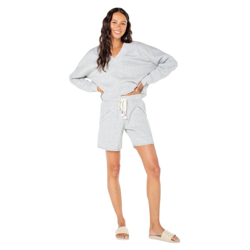 Roxy-Beachcomber-Short---Women-s-Heather-Grey-Solid