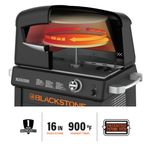 Blackstone-Pizza-Oven-with-Mobile-Cart-Black