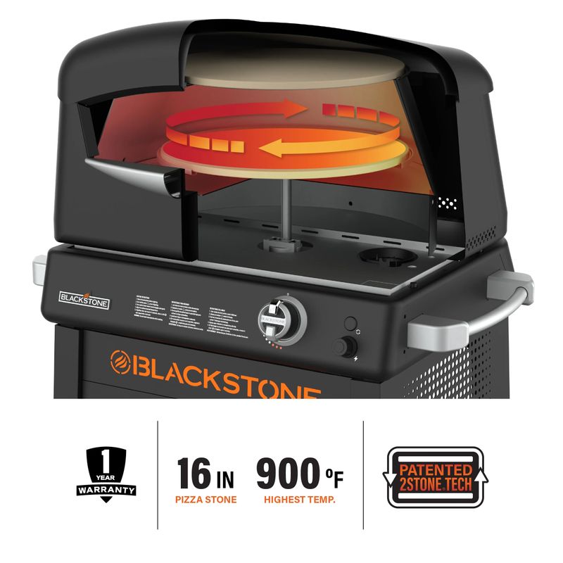 Blackstone-Pizza-Oven-with-Mobile-Cart-Black