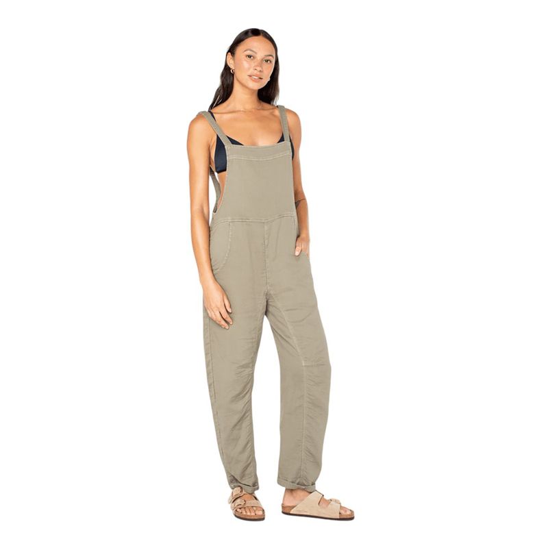 ROXY W WAVE OF MY DREAMS JUMPSUIT Vetiver Solid