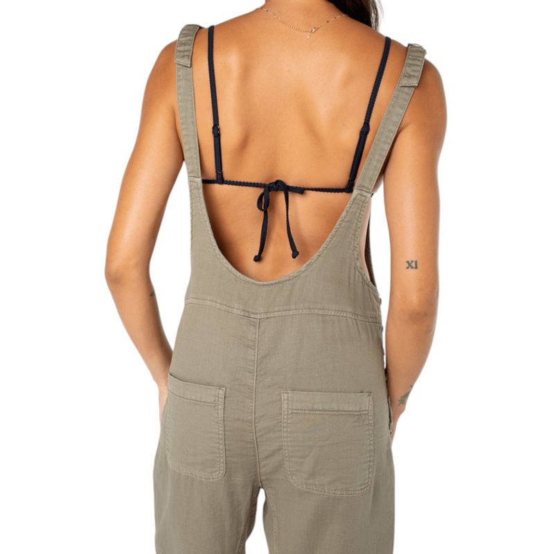 ROXY W WAVE OF MY DREAMS JUMPSUIT Vetiver Solid