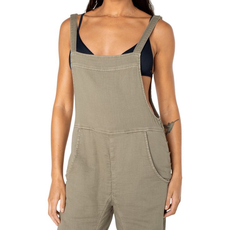 ROXY W WAVE OF MY DREAMS JUMPSUIT Vetiver Solid