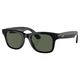 Ray-Ban Meta Wayfarer Sunglasses Black / Gnull5 Green