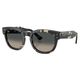 Ray-Ban Mega Hawkeye Sunglasses Grey Havana / Grey Gradient