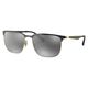 Ray-Ban RB3569 Sunglasses Black / Arista / Grey Mirror / Silver Gradient