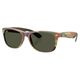 Ray-Ban New Wayfarer Sunglasses Green / Green Camu / Green Nylon