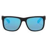 Ray-Ban-Justin-Sunglasses-Matte-Black---Blue