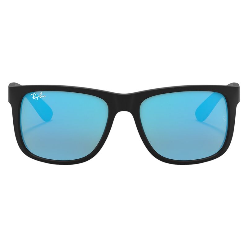 Ray-Ban-Justin-Sunglasses-Matte-Black---Blue