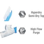 TUSA-Mini-Kleio-Hyperdry-Youth-Travel-Snorkel-Set-Clear-Blue