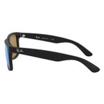 Ray-Ban-Justin-Sunglasses-Matte-Black---Blue