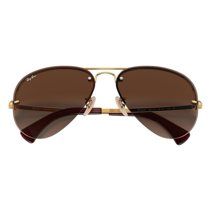 Ray-Ban-RB3449-Sunglasses---Men-s-Arista---Brown-Gradient---Dark-Brown