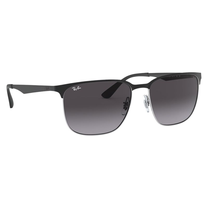 Ray-Ban-RB3569-Sunglasses-Black---Silver---Light-Grey---Gradient-Dark-Grey