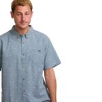Billabong-All-Day-Jacquard-Short-Sleeve-Shirt---Men-s-Washed-Blue