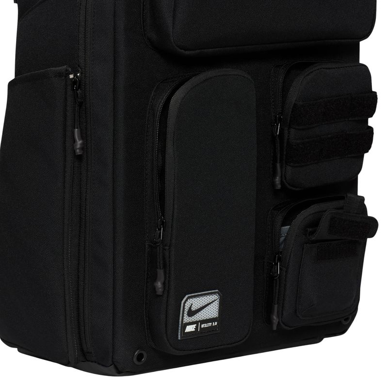 Nike Utility Elite Backpack - 37L Black / Black / White