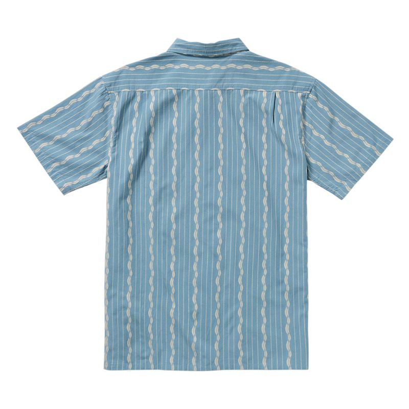 Billabong-Sundays-Jacquard-Short-Sleeve-Shirt---Men-s-Carolina-Blue
