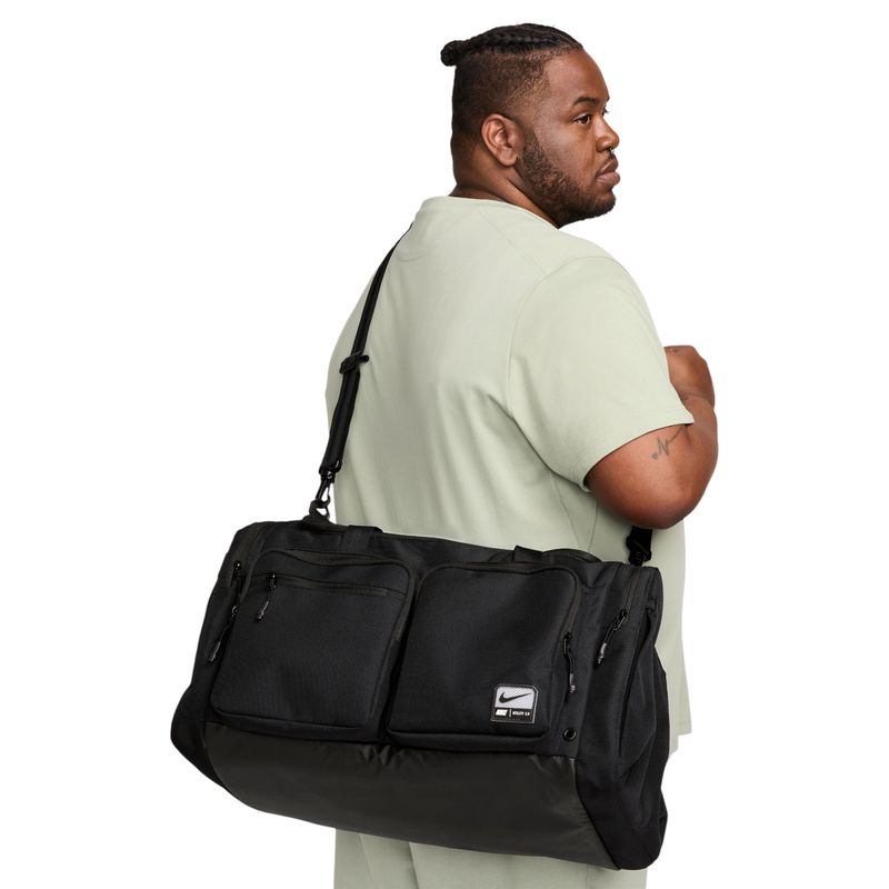 Nike Utility Power 2.0 Duffel - 51L Black / Black / White