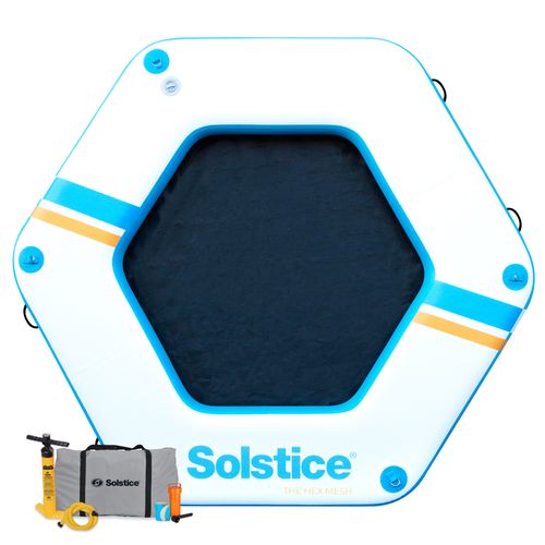 Solstice Inflatable Hex Mesh Dock - 8'6"