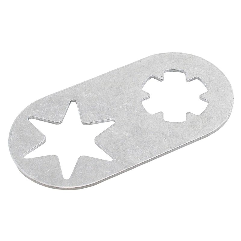 NRS Leafield C7, D7 & A6 Valve Wrench Silver