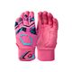EvoShield Carbyne X-SRZ Miami Vice Batting Glove - Youth Hot Pink / Black