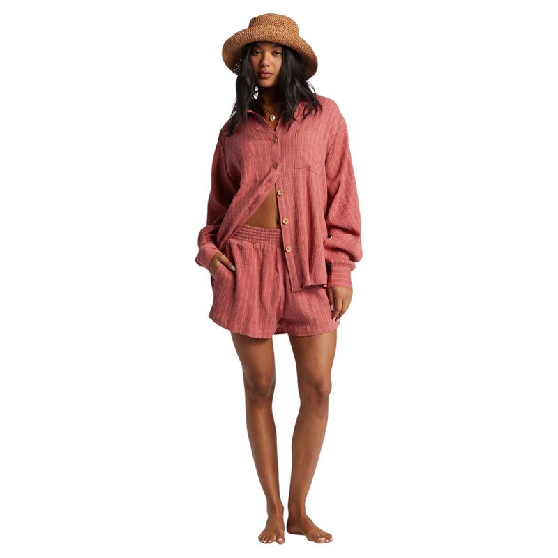 Billabong-Swell-Blouse---Women-s-Red-Clay