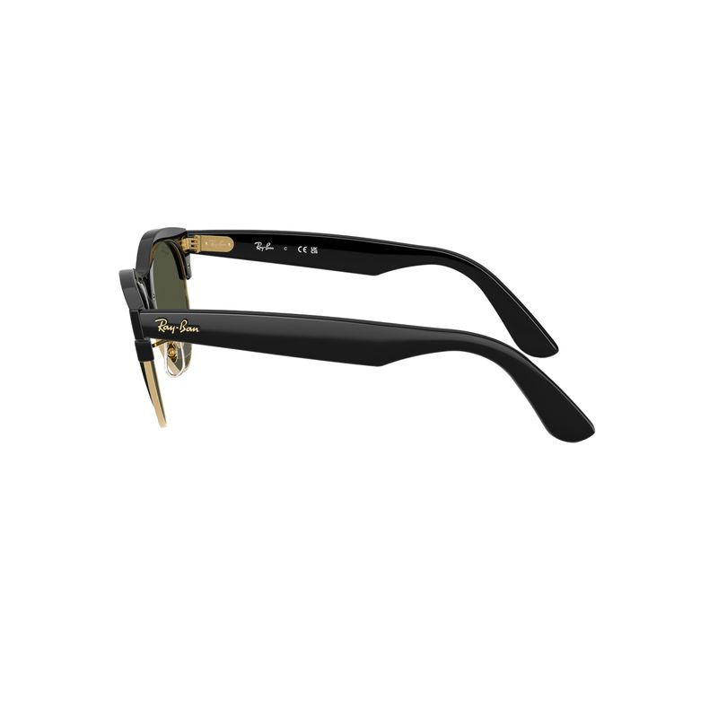 Ray-Ban-Clubmaster-Way-Sunglasses-Black---Gold---Green
