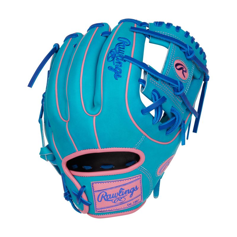 Rawlings-Heart-of-the-Hide-Vibrant-Series-11.5--Infield-Glove-Teal---Pink