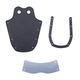 HO Sports Hot Shot Horseshoe Replacement Toe Rubber Black