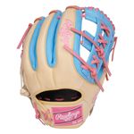 Rawlings-Heart-Of-The-Hide-11.5--Infield-Glove-Camel---Columbia-Blue---Pink