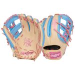 Rawlings-Heart-Of-The-Hide-11.5--Infield-Glove-Camel---Columbia-Blue---Pink