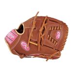 Rawlings Heart of the Hide ColorSync 9.0 Infield Glove Golden Brown / Gold / Pink