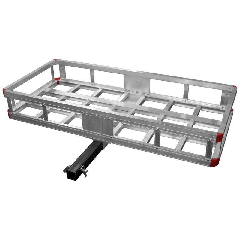 Mossy-Oak-Outfitters-Aluminum-Cargo-Carrier-Silver