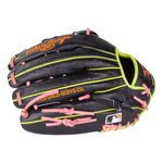 Rawlings-Heart-Of-The-Hide-RGGC-Baseball-Glove---FEB-2025-Black-Croc-Skin---Pink---Orange