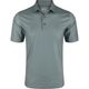 Drake Waterfowl Performance Chalk Striped Polo - Men's Quarry