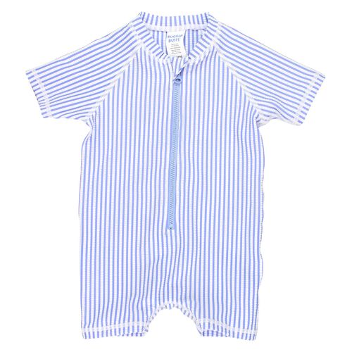 RuffleButts & RuggedButts Short Sleeve One Piece Rash Guard - Boys'