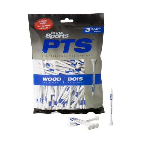 PRIDES PTS WOOD TEE 3 1/4" 135 PACK