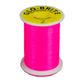 Hareline Dubbin Glo Brite Floss pink no. 2