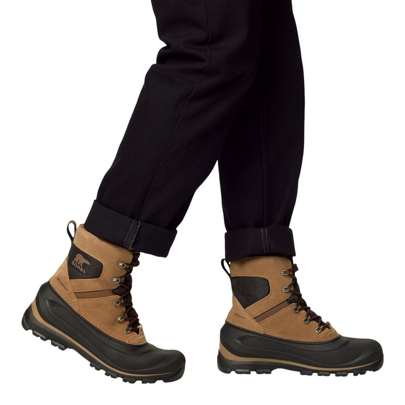 Sorel-Buxton-Lace-Boot---Men-s-Delta---Black