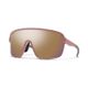 Smith Bobcat Sunglasses Matte Chalk Rose / ChromaPop Rose Gold Mirror