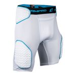 Champro-Bull-Rush-5-Pad-Girdle---Youth-White---Optic-Blue