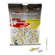 Pride Sports Professional Tee System PTS Micro Head Wood Golf Tee White / Yellow