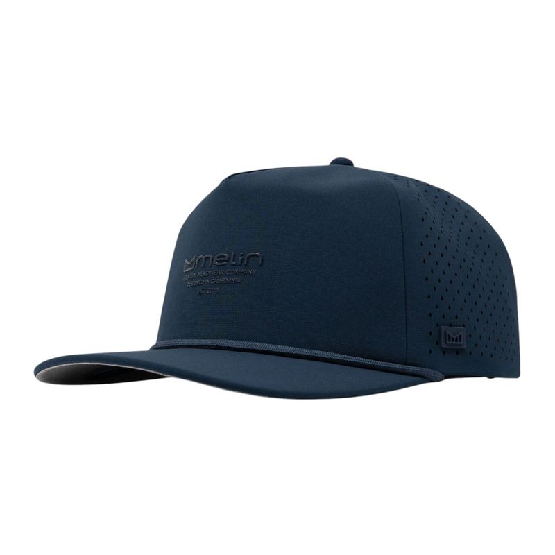 Melin-Coronado-Hydrolite-Performance-Snapback-Hat-Navy