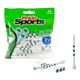 PRIDES PRIDE NOVELTY WOOD GOLF TEE 3 1/4" 45 PACK Shamrock
