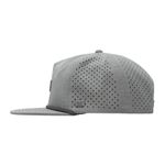 Melin Coronado Brick Hydro Snapback Hat Heather Grey