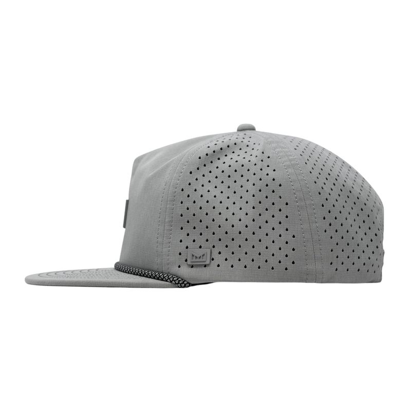 Melin Coronado Brick Hydro Snapback Hat Heather Grey