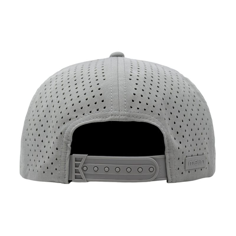 Melin Coronado Brick Hydro Snapback Hat Heather Grey