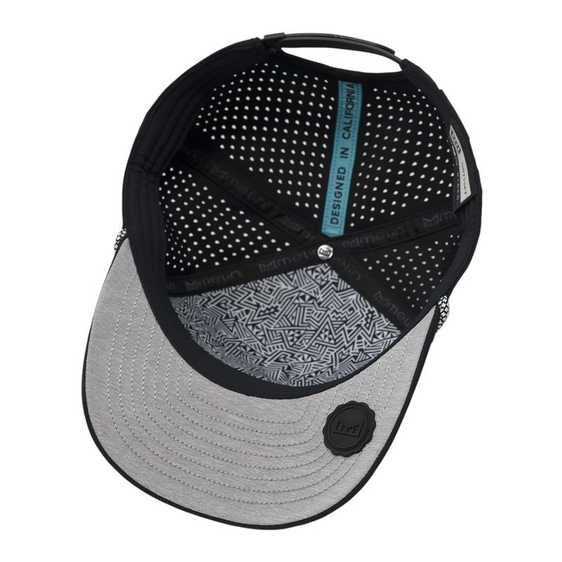 Melin-Odysea-Rope-Bulls-Icon-Hydro-Snapback-Hat-Black