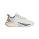 adidas Alphabounce+ Running Shoe - Women's White / Zero Metallic / Grey Three
