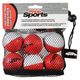 Pride Sports Two-Tone Foam Practice Golf Balls (12 Pack) Red / White