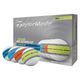 TaylorMade Tour Response Stripe Golf Ball Neon Multi
