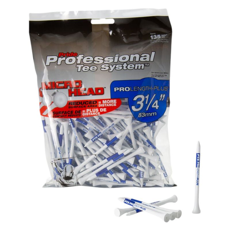 PRIDES-PTS-MICRO-HEAD-WOOD-TEE-3-1-4--135-PACK-White---Blue